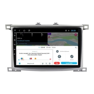 Navigatie dedicata cu Android Toyota Land Cruiser J100 2002 - 2008, 2GB RAM, Radio GPS Dual Zone, Display HD IPS 10" Touchscreen, Internet Wi-Fi, Bluetooth, MirrorLink, USB 100531461