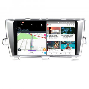 Navigatie dedicata cu Android Toyota Prius 2009 - 2015, 12GB RAM, Radio GPS Dual Zone, Display 2K QLED 9.5" Touchscreen, Internet Wi-Fi si slot SIM 4G, Bluetooth, MirrorLink, USB, Waze 99491