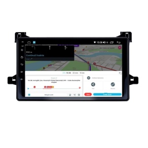 Navigatie dedicata cu Android Toyota Prius W5 dupa 2015, 2GB RAM, Radio GPS Dual Zone, Display HD QLED 9" Touchscreen, Internet Wi-Fi si slot SIM 4G, Bluetooth, MirrorLink, USB 100291551