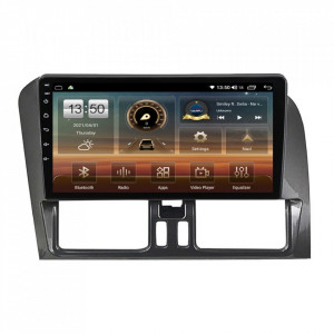 Navigatie dedicata cu Android Volvo XC60 I 2014 - 2017, 6GB RAM, Radio GPS Dual Zone, Display HD QLED 9" Touchscreen, Internet Wi-Fi si slot SIM 4G, Bluetooth, MirrorLink, USB