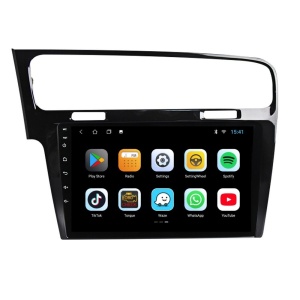 Navigatie dedicata cu Android VW Golf VII 2012 - 2019, negru, 2GB RAM, Radio GPS Dual Zone, Display HD QLED 10" Touchscreen, Internet Wi-Fi si slot SIM 4G, Bluetooth, MirrorLink, USB 100271751
