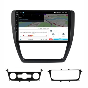 Navigatie dedicata cu Android VW Jetta IV 2011 - 2018, 2GB RAM, Radio GPS Dual Zone, Display HD QLED 10" Touchscreen, Internet Wi-Fi si slot SIM 4G, Bluetooth, MirrorLink, USB 100291101