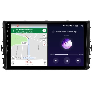 Navigatie dedicata cu Android VW Polo VI dupa 2017, 4GB RAM, Radio GPS Dual Zone, Display HD IPS 9" Touchscreen, Internet Wi-Fi, Bluetooth, MirrorLink, USB - Img 6