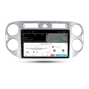 Navigatie dedicata cu Android VW Tiguan I 2007 - 2012, 2GB RAM, Radio GPS Dual Zone, Display HD IPS 9" Touchscreen, Internet Wi-Fi, Bluetooth, MirrorLink, USB 100511511