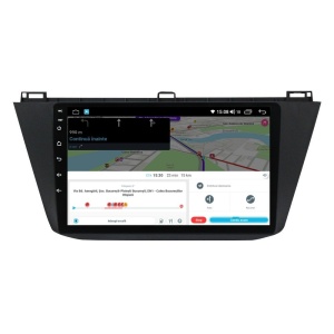 Navigatie dedicata cu Android VW Tiguan II dupa 2016, 4GB RAM, Radio GPS Dual Zone, Display HD IPS 10" Touchscreen, Internet Wi-Fi, Bluetooth, MirrorLink, USB - Img 8