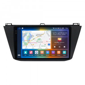 Navigatie dedicata cu Android VW Tiguan II dupa 2016, 4GB RAM, Radio GPS Dual Zone, Display 2K QLED 10.36" Touchscreen, Internet Wi-Fi si slot SIM 4G, Bluetooth, MirrorLink, USB, Waze 104611