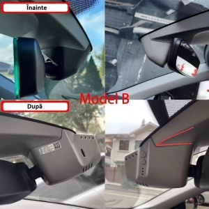 Camera DVR inregistrare trafic dedicata Seat Leon 5F 2013 - 2020 model B, 4K 3840x2160, Night Vision, Wi-Fi - Img 4