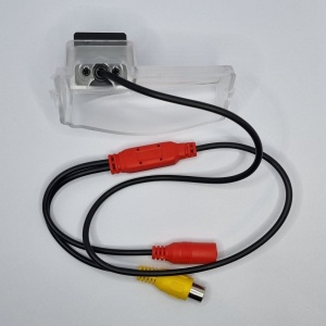 Camera marsarier dedicata Mazda 2 2007 - 2014 tip lampa numar, AHD 720P, Night Vision, rezistenta la apa si praf, cablu video 6m 100009152
