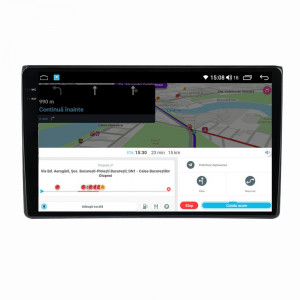 Navigatie dedicata cu Android Audi A4 (B6, B7) 2000 - 2008, 4GB RAM, Radio GPS Dual Zone, Display 2K QLED 9.5" Touchscreen, Internet Wi-Fi si slot SIM 4G, Bluetooth, MirrorLink, USB, Waze 111762