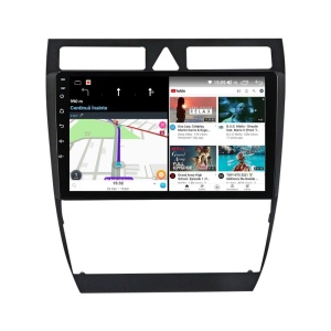 Navigatie dedicata cu Android Audi A6 (C5) 1997 - 2005, 4GB RAM, Radio GPS Dual Zone, Display HD QLED 9" Touchscreen, Internet Wi-Fi si slot SIM 4G, Bluetooth, MirrorLink, USB 100265742
