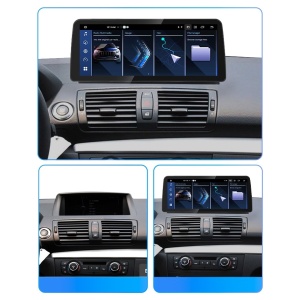 Navigatie dedicata cu Android BMW Seria 1 (E81 / E87) 2003 - 2013 fara navigatie originala, 6GB RAM, Radio GPS Dual Zone, Display QLED 12.3" Touchscreen, Internet Wi-Fi si slot SIM 4G, Bluetooth, MirrorLink, USB 100000372