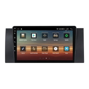 Navigatie dedicata cu Android BMW Seria 5 (E39) 1995 - 2003, 4GB RAM, Radio GPS Dual Zone, Display HD QLED 9" Touchscreen, Internet Wi-Fi si slot SIM 4G, Bluetooth, MirrorLink, USB 100250202