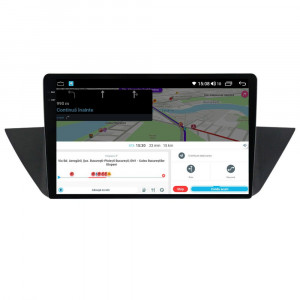 Navigatie dedicata cu Android BMW X1 (E84) 2009 - 2015, 8GB RAM, Radio GPS Dual Zone, Display 2K QLED 10.36" Touchscreen, Internet Wi-Fi si slot SIM 4G, Bluetooth, MirrorLink, USB, Waze 112352