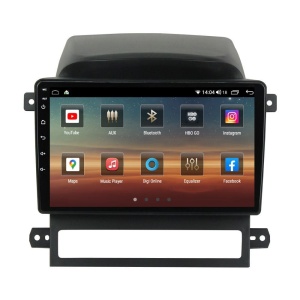 Navigatie dedicata cu Android Chevrolet Captiva 2006 - 2011, 4GB RAM, Radio GPS Dual Zone, Display HD QLED 9" Touchscreen, Internet Wi-Fi si slot SIM 4G, Bluetooth, MirrorLink, USB 100254102