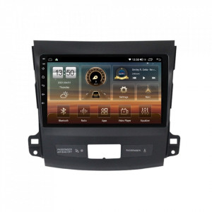 Navigatie dedicata cu Android Citroen C-Crosser 2007 - 2012, 6GB RAM, Radio GPS Dual Zone, Display HD QLED 9" Touchscreen, Internet Wi-Fi si slot SIM 4G, Bluetooth, MirrorLink, USB