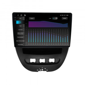 Navigatie dedicata cu Android Citroen C1 I 2005 - 2014, 12GB RAM, Radio GPS Dual Zone, Display 2K QLED 10.36" Touchscreen, Internet Wi-Fi si slot SIM 4G, Bluetooth, MirrorLink, USB, Waze 97882