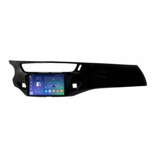 Navigatie dedicata cu Android Citroen C3 2009 - 2016, negru, 4GB RAM, Radio GPS Dual Zone, Display 2K QLED 9.5" Touchscreen, Internet Wi-Fi si slot SIM 4G, Bluetooth, MirrorLink, USB