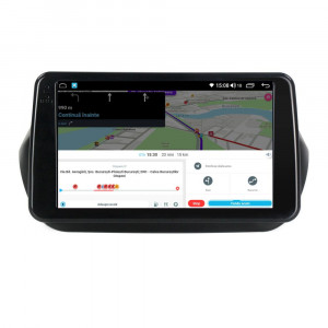 Navigatie dedicata cu Android Citroen Nemo 2008 - 2018, 4GB RAM, Radio GPS Dual Zone, Display 2K QLED 9.5" Touchscreen, Internet Wi-Fi si slot SIM 4G, Bluetooth, MirrorLink, USB, Waze 112052