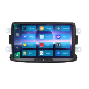Navigatie dedicata cu Android Dacia Dokker dupa 2012, 4GB RAM, Radio GPS Dual Zone, Display HD IPS 8'' Touchscreen, Internet Wi-Fi si slot SIM 4G, Bluetooth, MirrorLink, USB 100007892