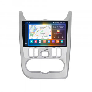 Navigatie dedicata cu Android Dacia Logan I 2008 - 2013, 8GB RAM, Radio GPS Dual Zone, Display 2K QLED 9.5" Touchscreen, Internet Wi-Fi si slot SIM 4G, Bluetooth, MirrorLink, USB, Waze 106152