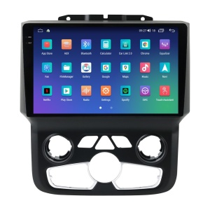 Navigatie dedicata cu Android Dodge RAM 2013 - 2018, clima automata, 4GB RAM, Radio GPS Dual Zone, Display 2K QLED 9.5" Touchscreen, Internet Wi-Fi si slot SIM 4G, Bluetooth, MirrorLink, USB 100006302