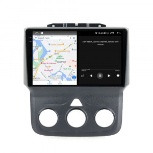 Navigatie dedicata cu Android Dodge RAM 2013 - 2018, clima manuala, 4GB RAM, Radio GPS Dual Zone, Display 2K QLED 9.5" Touchscreen, Internet Wi-Fi si slot SIM 4G, Bluetooth, MirrorLink, USB, Waze 106042