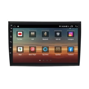 Navigatie dedicata cu Android Fiat Bravo 2007 - 2016, 4GB RAM, Radio GPS Dual Zone, Display HD QLED 9" Touchscreen, Internet Wi-Fi si slot SIM 4G, Bluetooth, MirrorLink, USB 100251342