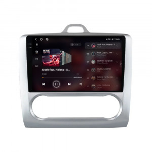 Navigatie dedicata cu Android Ford Focus II 2004 - 2011, clima automata, 12GB RAM, Radio GPS Dual Zone, Display 2K QLED 9.5" Touchscreen, Internet Wi-Fi si slot SIM 4G, Bluetooth, MirrorLink, USB, Waze 95612