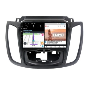 Navigatie dedicata cu Android Ford Kuga II 2012 - 2019 cu navigatie originala, 2GB RAM, Radio GPS Dual Zone, Display HD IPS 9" Touchscreen, Internet Wi-Fi, Bluetooth, MirrorLink, USB 100512492