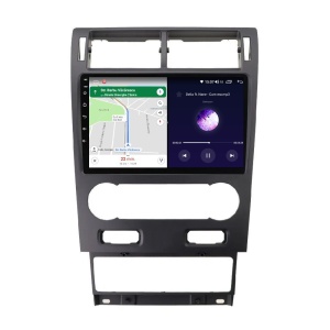 Navigatie dedicata cu Android Ford Mondeo III 2000 - 2007, clima automata, 4GB RAM, Radio GPS Dual Zone, Display HD QLED 9" Touchscreen, Internet Wi-Fi si slot SIM 4G, Bluetooth, MirrorLink, USB 100267362