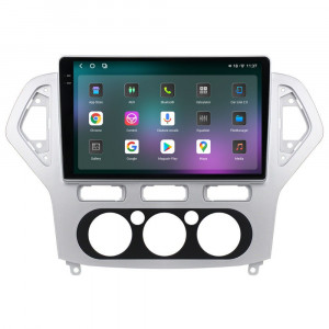 Navigatie dedicata cu Android Ford Mondeo IV 2007 - 2011, clima manuala, 12GB RAM, Radio GPS Dual Zone, Display 2K QLED 10.36" Touchscreen, Internet Wi-Fi si slot SIM 4G, Bluetooth, MirrorLink, USB, Waze 95632