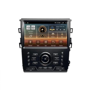 Navigatie dedicata cu Android Ford Mondeo V dupa 2014 cu navigatie originala, 2GB RAM, Radio GPS Dual Zone, Display HD QLED 9" Touchscreen, Internet Wi-Fi si slot SIM 4G, Bluetooth, MirrorLink, USB 100260702
