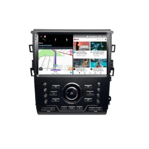 Navigatie dedicata cu Android Ford Mondeo V dupa 2014 cu navigatie originala, 4GB RAM, Radio GPS Dual Zone, Display HD IPS 9" Touchscreen, Internet Wi-Fi, Bluetooth, MirrorLink, USB - Img 6