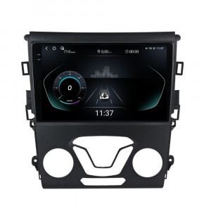 Navigatie dedicata cu Android Ford Mondeo V dupa 2014 fara navigatie originala, 12GB RAM, Radio GPS Dual Zone, Display 2K QLED 9.5" Touchscreen, Internet Wi-Fi si slot SIM 4G, Bluetooth, MirrorLink, USB, Waze 96632