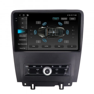 Navigatie dedicata cu Android Ford Mustang 2009 - 2014, 12GB RAM, Radio GPS Dual Zone, Display 2K QLED 10.36" Touchscreen, Internet Wi-Fi si slot SIM 4G, Bluetooth, MirrorLink, USB, Waze 98982