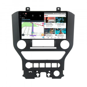 Navigatie dedicata cu Android Ford Mustang 2014 - 2021 cu navigatie originala, 8GB RAM, Radio GPS Dual Zone, Display 2K QLED 9.5" Touchscreen, Internet Wi-Fi si slot SIM 4G, Bluetooth, MirrorLink, USB, Waze 111252