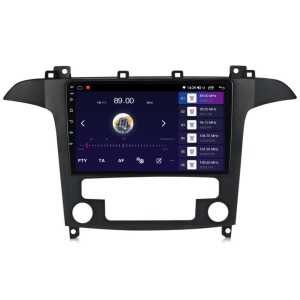 Navigatie dedicata cu Android Ford S-Max I / Galaxy II 2006 - 2015, clima automata, 2GB RAM, Radio GPS Dual Zone, Display HD QLED 9" Touchscreen, Internet Wi-Fi si slot SIM 4G, Bluetooth, MirrorLink, USB 100259742