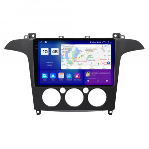 Navigatie dedicata cu Android Ford S-Max I / Galaxy II 2006 - 2015, clima manuala, 8GB RAM, Radio GPS Dual Zone, Display 2K QLED 9.5" Touchscreen, Internet Wi-Fi si slot SIM 4G, Bluetooth, MirrorLink, USB, Waze 107272