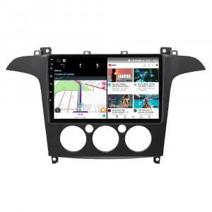 Navigatie dedicata cu Android Ford S-Max I / Galaxy II 2006 - 2015, clima manuala, 6GB 75372