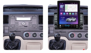Navigatie dedicata cu Android Ford Transit / Tourneo Connect 2002 - 2013, 4GB RAM, Radio GPS Dual Zone, Touchscreen IPS 9.7" HD tip Tesla, Internet Wi-Fi si slot SIM 4G, Bluetooth, MirrorLink, USB 100110522