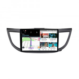 Navigatie dedicata cu Android Honda CR-V IV 2012 - 2018, 12GB RAM, Radio GPS Dual Zone, Display 2K QLED 10.36" Touchscreen, Internet Wi-Fi si slot SIM 4G, Bluetooth, MirrorLink, USB, Waze 99382