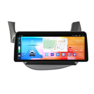 Navigatie dedicata cu Android Honda Jazz III 2007 - 2013, 4GB RAM, Radio GPS Dual Zone, Display QLED 12.3" Touchscreen, Internet Wi-Fi si slot SIM 4G, Bluetooth, MirrorLink, USB