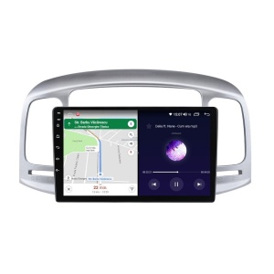Navigatie dedicata cu Android Hyundai Accent III 2005 - 2010, 4GB RAM, Radio GPS Dual Zone, Display HD IPS 9" Touchscreen, Internet Wi-Fi, Bluetooth, MirrorLink, USB - Img 6