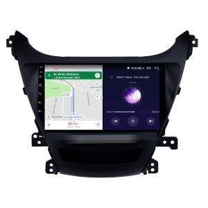 Navigatie dedicata cu Android Hyundai Elantra V 2014 - 2016, 4GB RAM, Radio GPS Dual Zone, Display HD QLED 9" Touchscreen, Internet Wi-Fi si slot SIM 4G, Bluetooth, MirrorLink, USB 100268322