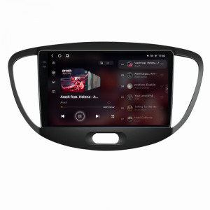 Navigatie dedicata cu Android Hyundai i10 2007 - 2013, 12GB RAM, Radio GPS Dual Zone, Display 2K QLED 9.5" Touchscreen, Internet Wi-Fi si slot SIM 4G, Bluetooth, MirrorLink, USB, Waze 97262