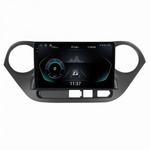 Navigatie dedicata cu Android Hyundai i10 2013 - 2019, 12GB RAM, Radio GPS Dual Zone, Display 2K QLED 9.5" Touchscreen, Internet Wi-Fi si slot SIM 4G, Bluetooth, MirrorLink, USB, Waze 96102