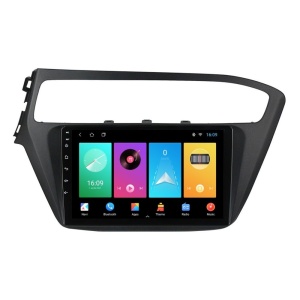 Navigatie dedicata cu Android Hyundai i20 2018 - 2020, 4GB RAM, Radio GPS Dual Zone, Display HD IPS 9" Touchscreen, Internet Wi-Fi, Bluetooth, MirrorLink, USB - Img 2