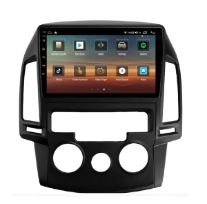 Navigatie dedicata cu Android Hyundai i30 2007 - 2012, clima manuala, 4GB RAM, Radio GPS Dual Zone, Display HD QLED 9" Touchscreen, Internet Wi-Fi si slot SIM 4G, Bluetooth, MirrorLink, USB 100250562