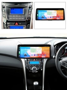 Navigatie dedicata cu Android Hyundai i30 2011 - 2017, 4GB RAM, Radio GPS Dual Zone, Display QLED 12.3" Touchscreen, Internet Wi-Fi si slot SIM 4G, Bluetooth, MirrorLink, USB 100298712