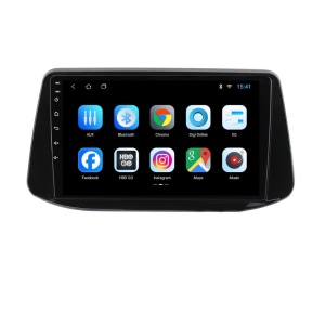 Navigatie dedicata cu Android Hyundai i30 dupa 2017, 1GB RAM, Radio GPS Dual Zone, Display HD IPS 9" Touchscreen, Internet Wi-Fi, Bluetooth, MirrorLink, USB 100481772